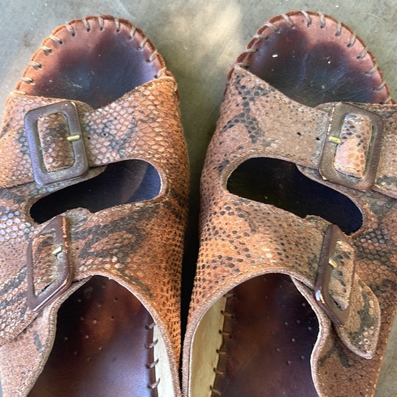 La Plume animal print sandals size 40 - Picture 13 of 13